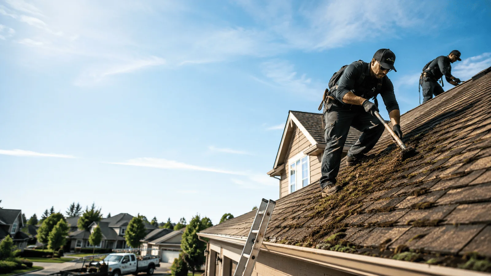 Roof Moss Removal in Thousand Palms, CA near me